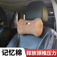 Suitable for BMW M Car Headrest Cushion M2M3M4M5M6 M8 X3M X4M X5M X6M Lumbar Neck Pillow