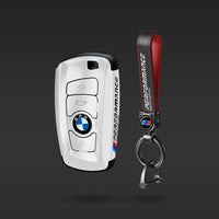 Suitable for BMW Key Cover 3 Series 5 Series X1X3X4X5X6 Blade 525530LI Carbon Fiber Key Bag Fringe