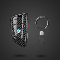 Suitable for BMW Key Cover 3 Series 5 Series X1X3X4X5X6 Blade 525530LI Carbon Fiber Key Bag Fringe