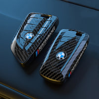 Suitable for BMW Key Cover 3 Series 5 Series X1X3X4X5X6 Blade 525530LI Carbon Fiber Key Bag Fringe