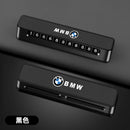 It is suitable for BMW moving temporary parking number plate 1 series, 3 series 5 series, X1X3X5X6 car moving telephone plate