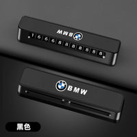 It is suitable for BMW moving temporary parking number plate 1 series, 3 series 5 series, X1X3X5X6 car moving telephone plate