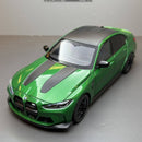 1:24 BMW M3 Alloy Diecast Sports Car Model – Custom License Plate Edition