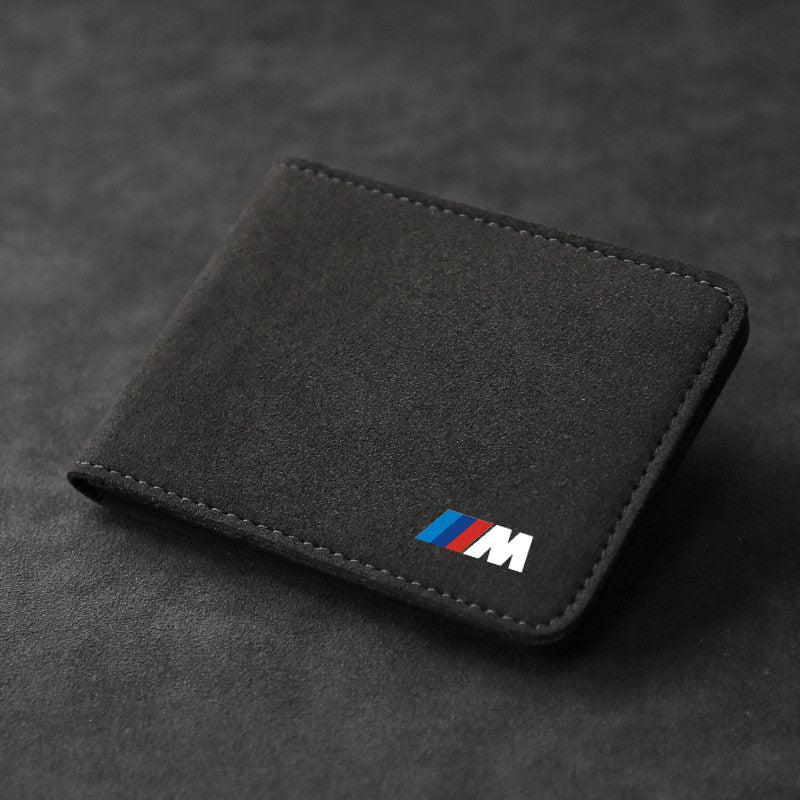 It is suitable for BMW suede driver's license leather case, car driving license license card holder, driver's license holder, storage card case