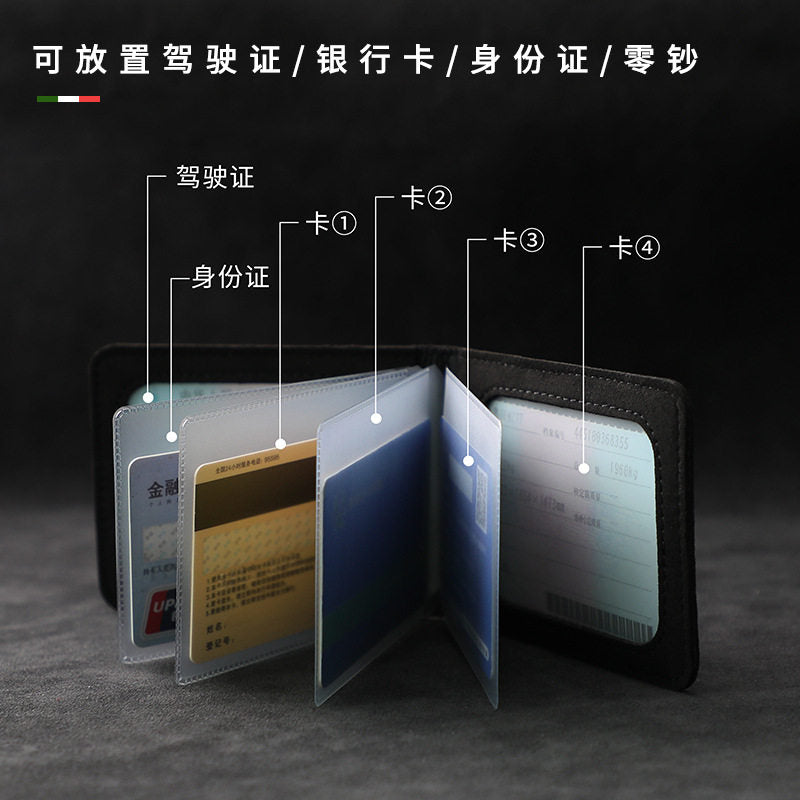 It is suitable for BMW suede driver's license leather case, car driving license license card holder, driver's license holder, storage card case