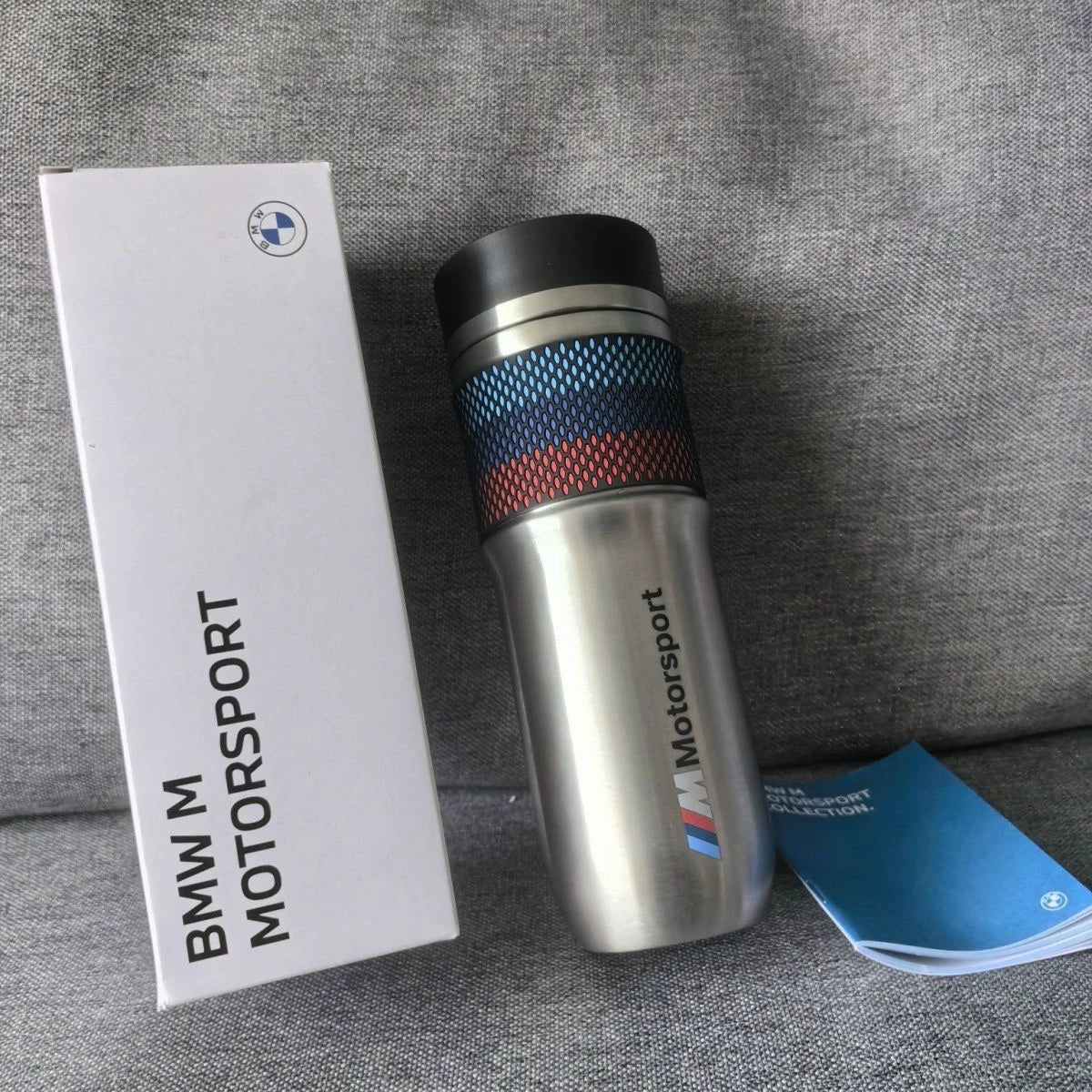 Suitable for BMW BMW thermos cup MOTORSPORT series straight water cup press-type anti-drop advanced