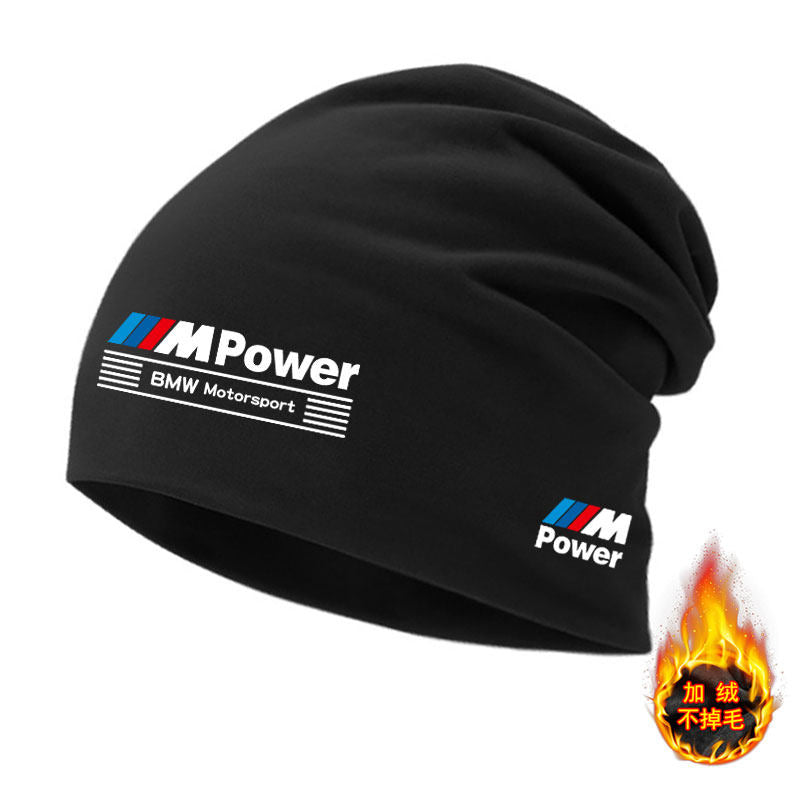 BMW BMW BMW POWER Division Performance Car BMW Outdoor Outer Head Hat Fleece Warm Pullover Cotton Hat