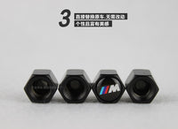 Automobile tire valve core cap 3 series, 1 series, 5 series bmw modified M standard x3x5x7 metal valve 525li