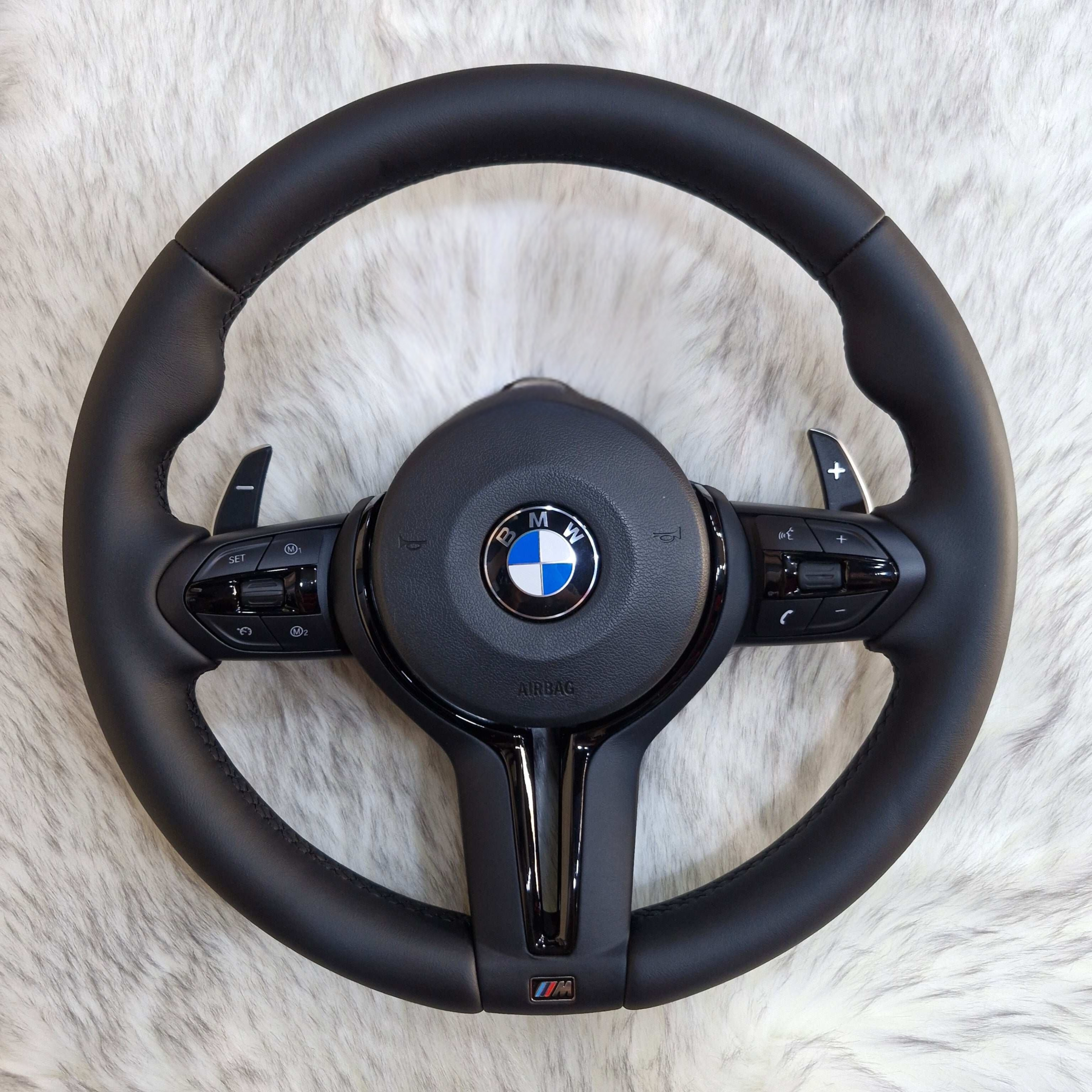 Black M Sport  Steering Wheel For BMW F Series