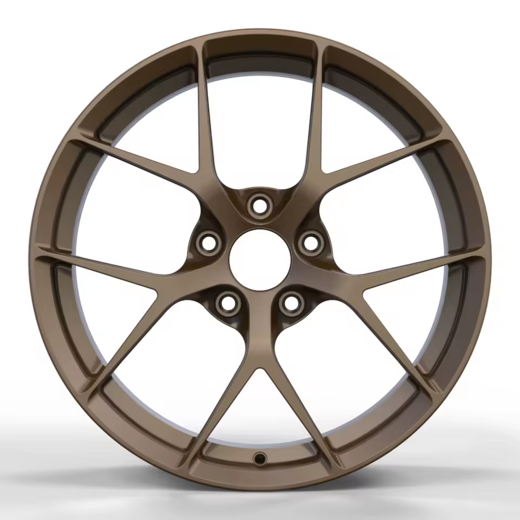 Custom Forged Wheels – T6061 Lightweight Performance Rims (GU20) (brown and any color)