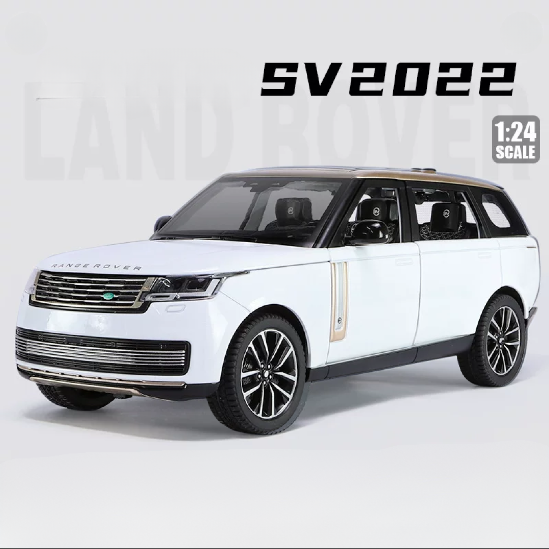 Personalized License Plate 1:24 Range Rover Model Car  Premium Diecast Gift for Car Lovers