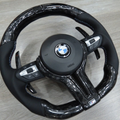 Forged Carbon Fiber with Led Steering Wheel  for BMW F Series