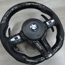 Forged Carbon Fiber with Led Steering Wheel  for BMW F Series