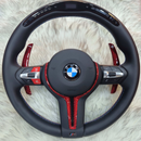 Nappa Leather Red Carbon Trim with Led For BMW F Series