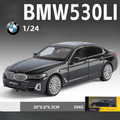 1:24 Genuine Authorized BMW 5 Series 530Li Diecast Model Car  With Custom License Plate