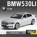 1:24 Genuine Authorized BMW 5 Series 530Li Diecast Model Car  With Custom License Plate