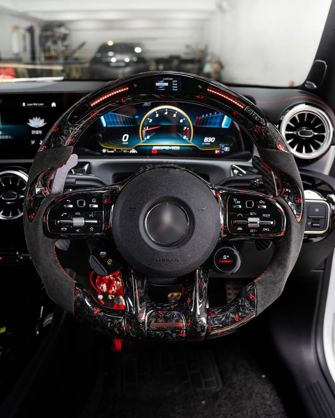 Customized Led Steering Wheel For Mercedes Benz